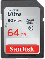 SD  64Gb Sandisk SDXC Ultra SDSDUNB-064G-GN6IN / 215415