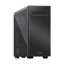 Ház Chieftec AL-02B-TG-OP HAWK Midi ATX Window Black