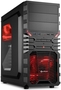 Ház Sharkoon VG4-W 4044951016204 ATX noPS windowed Black/Red