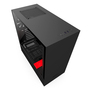 Ház NZXT H500 Black/Red Windowed CA-H500B-BR