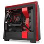 Ház NZXT H710i Matt Red/Black Windowed CA-H710I-BR
