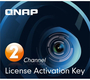 NAS QNAP x Kamera Licensz plusz 2 db csatorna LIC-CAM-NAS-2CH