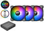 VenSys 12cm Thermaltake Pure Plus 12 RGB 3db CL-F063-PL12SW-A