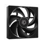 VenSys 12cm ID-Cooling AF-125-K PWM 4pin 29,9dB Bk