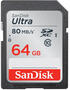SD  64Gb Sandisk SDXC Ultra SDSDUNB-064G-GN6IN / 215415