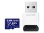 SDmicro 128Gb Samsung PRO+ MB-MD128KB/WW + USB card reader