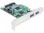 Multi I/O PCIE 2xUSB 3.0 2x SATA3 Delock 89359