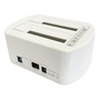 USB dokkoló HDD LC-Power LC-DOCK-U3-VI 2x2,5'/3,5' Clone White
