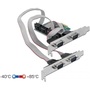 Multi I/O PCIE 4xSoros Delock 90410  PCIe x1