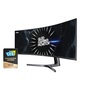 Mon Sam 49' C49RG90SSR/P QLED DQHD HDMI 2xDP Ívelt Gamer
