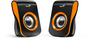 HF Genius SP-Q180 2.0 6W USB Black/Orange 31730026402