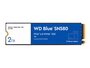 SSD WD Blue M.2.2280 2Tb SN580 PCIe Gen4 NVMe WDS200T3B0E