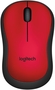 Mou Log Wireless M220 Silent Red 910-004880