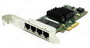 Ethernet kártya Intel I350T4V2BLK Gigabit PCIE 4 x RJ45