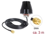 Wlan Antenna SMA Delock LTE 2dbi 3m RG-174 kültéri 88749