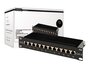 Szekr. x Patch Panel STP 12x RJ45 CAT6 10' DN-91612S