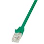 Kab UTP Patch CAT6  2m Zöld Logilink CP2055U