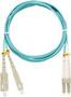 Optikai SC-LC 2m 50/125 Duplex kábel OM3 NMF-PC2M3C2-SCU-LCU-002