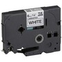 Festékszalag Brother TZe211 6mm White/BK