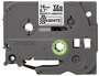 Brother TZeSE4 18mm BK on White/Black Security Feliratozó Szalag