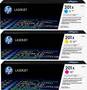 Toner HP CF253XM 201X C M Y Multipack