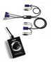 Elosztó KVM  2PC PS2/USB ATEN +kábel+audio CS52A