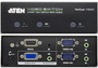 Elosztó VGA Aten switch  2-Port with Audio VS0201-AT-G