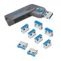 USB x USB-A port blokkoló (1x kulcs és 8x zár)  Logilink AU0045