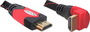 Kab Mon HDMI - HDMI with Ethernet 90 fok A-A 2m Delock 82686