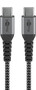 Kab USB3.1 Type-C M-M 2m textil Goobay 49303