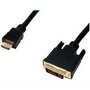 Kab Mon HDMI M - DVI M  2m Bliszteres CCGP34800BK20