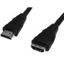Kab Mon HDMI M - HDMI F 3m (HDMI hosszabitó) Nedis CVGP34090BK30