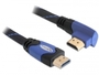 Kab Mon HDMI - ETH A-A angled 5m Delock 82958