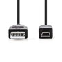 Kab USB AM5P-6 (A-B) Mini USB 3m CCGP60300BK30