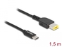 Kab USB Type-C - Lenovo Square Yellow 11x4,5mm 1,5m Delock 87970