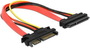 Kab SATA adat+táp hosszabbító Delock 20cm 84362