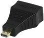 Fordító HDMI micro D papa (M) - HDMI F 15cm Value 11.99.5584