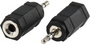 Fordító Audio Jack - 2,5mm (male) - 3,5mm (female) CAGP21930BK