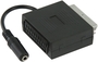 Forditó Scart M - Scart+3,5mm jack F VLVP31930B02