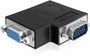 Forditó VGA M-VGA F konverter 90 fokos Delock 65345