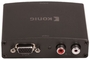 Forditó VGA+2xRCA - HDMI konverter KNVCO3410