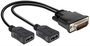 Fordító DMS-59 male  -  2x HDMI female 20cm Delock 65280