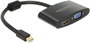 Fordító DP mini M - HDMI/DSUB F Delock 65553