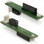 Fordító SATA Slimline 7+6p - SATA 7p Delock 61667