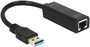 USB3-Ethernet Adapter Gigabit Delock 62616