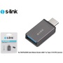 USB-C - USB-A OTG Adapter S-Link fém SL-TAOTG20M