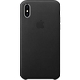Apple iPhone X Leather Case Black mqtd2