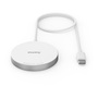 Adapter hálozati töltő Wireless Hama Charger White 15W 201672