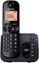 Panasonic telefon DECT KX-TGC220PDB Black üzenetrögzitős
