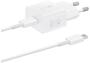 Adapter 1xUSB-C + USb-C kábel Samsung 25W EP-T2510EWE White